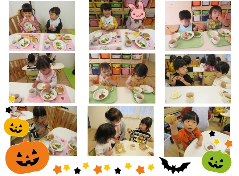 ハロウィン給食