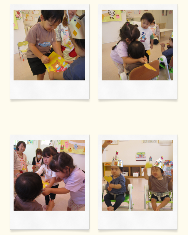 オレンジ ホワイト イエロー 誕生日 お祝い 写真 Instagramの投稿 縦 (3)