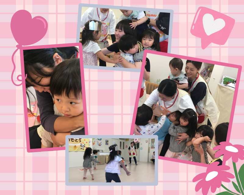 Pink and Tan Playful Cute Newborn Collage Photo Book (5)