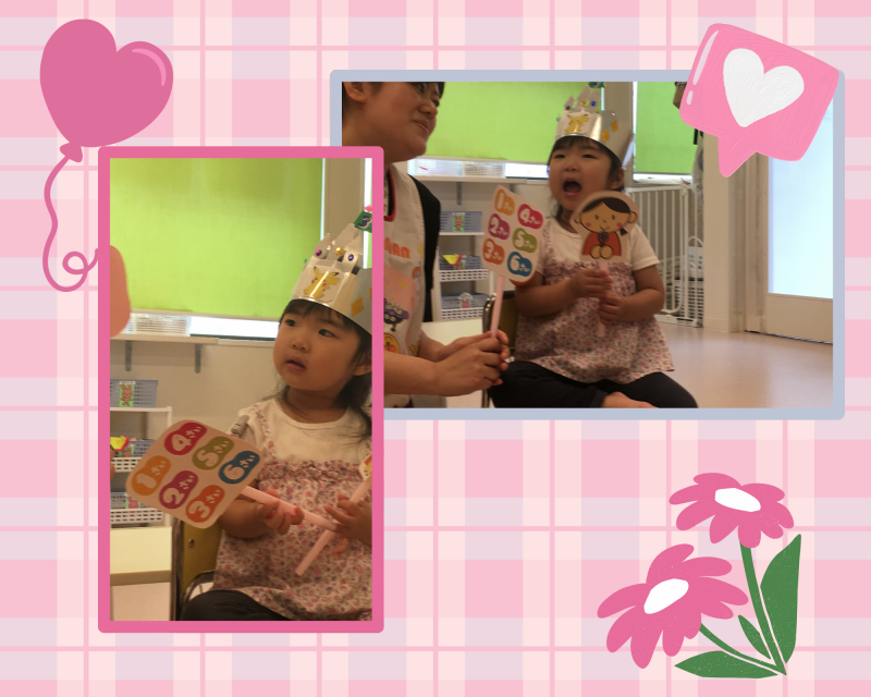 Pink and Tan Playful Cute Newborn Collage Photo Book
