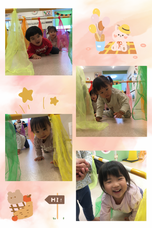 Pink and White Playful Birthday Photo Collage (Portrait)